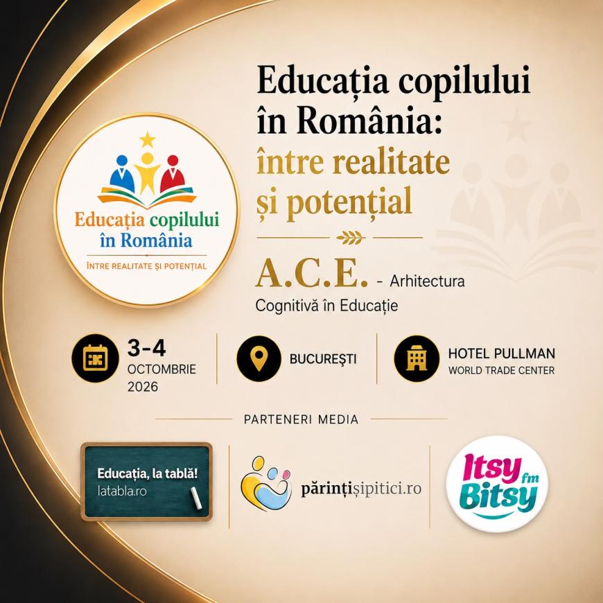 Conferința A.C.E. 2026 – Arhitectura Cognitivă în Educație