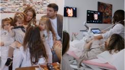 Laura Cosoi, imagini emoționante de la dezvăluirea sexului celui de-al cincilea lor copil: Doamne… ce reacție au avut fetițele / VIDEO