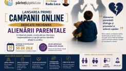 „Alienarea parentală distruge și prezentul și viitorul copiilor”. Prima campanie online dedicate prevenirii alienării parentale