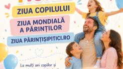 La mulți ani, părinți! La mulți ani, copii! La mulți ani, PărințișiPitici.ro!
