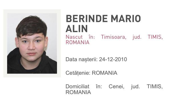 Alin, adolescentul de 15 ani din Timiș dat dispărut, a fost găsit îngropat în curtea unei case. Principalii suspecți ar fi doi copii