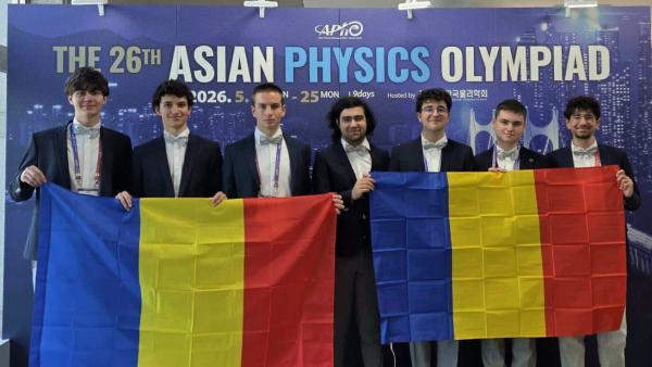 Medalii de argint şi bronz la Olimpiada Asiatică de Fizică din Coreea de Sud