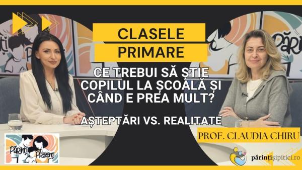 Nu citește cursiv la clasa întâi? „Asta nu înseamnă că e mai puțin inteligent”, avertizează prof. Claudia Chiru / VIDEO