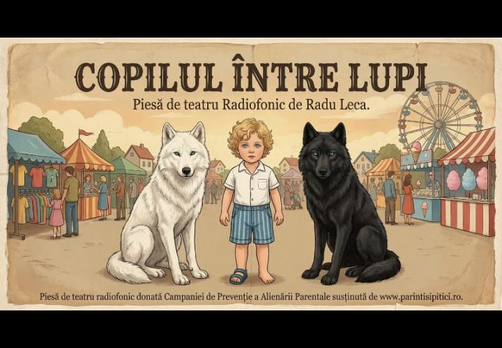 Copilul dintre Doi Lupi: Piesa de teatru radiofonică în trei acte, de Radu Leca