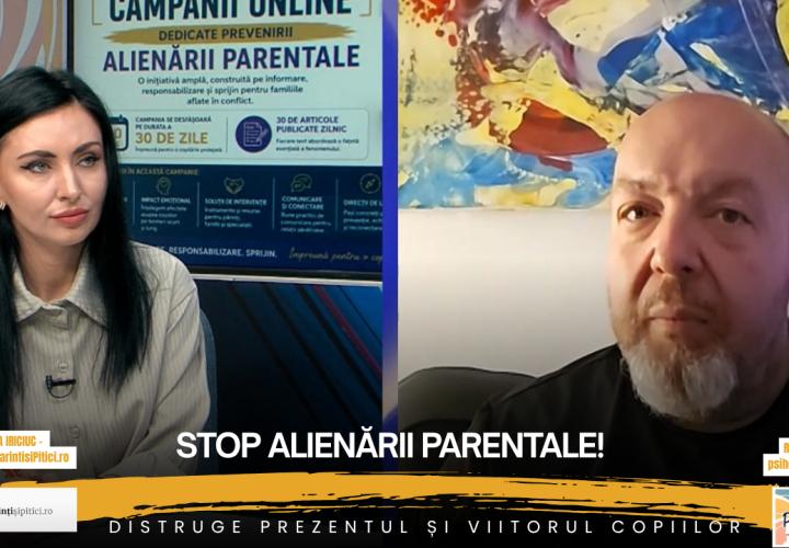 STOP ALIENĂRII PARENTALE! Distruge prezentul și viitorul copiilor. Radu Leca, la Părinți Prezenți / video
