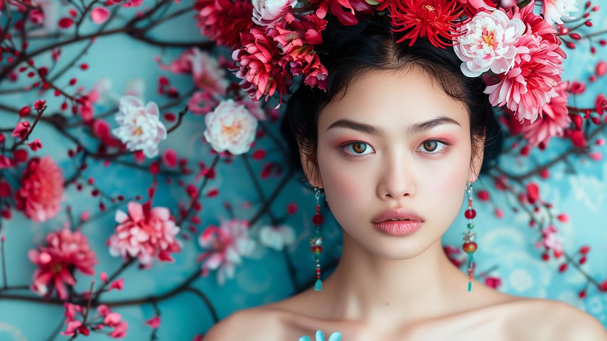 asian-girl-traditional-dress-standing-with-blue-flowers-covering-her-eyes-field-flowers_06910600