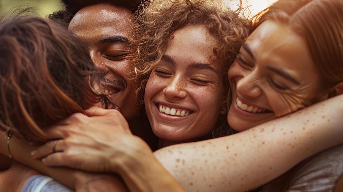 3d-render-photo-group-hug-park-setting-with-trees-daylight-mood-joy-togetherness_27927100