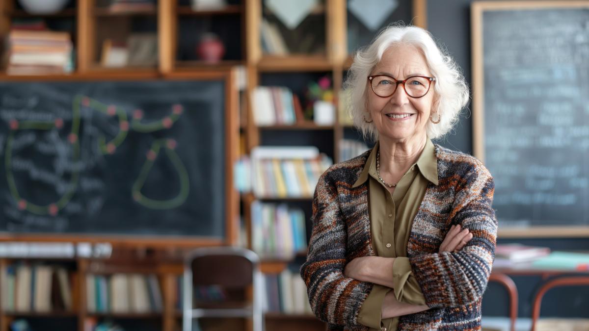 elderly-teacher-with-warm-smile-classroom-education-theme-learning-environment-diverse-backgrounds_32323900