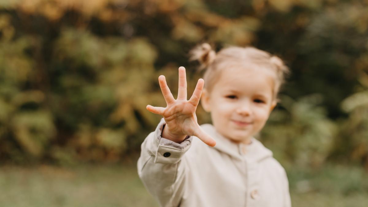 Copilul tău numără pe degete Aceasta este o veste bună, conform unui studiu