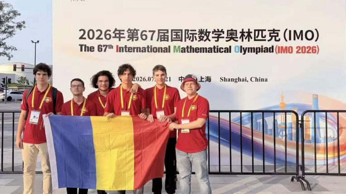 Şase medalii obţinute de elevii români la Olimpiada Internaţională de Matematică