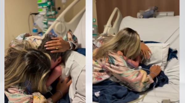 Fără cuvinte! Un copil de 8 ani s-a trezit din comă după 16 zile și s-a reîntâlnit cu mama lui. Imaginile care au cucerit întreaga lume - VIDEO