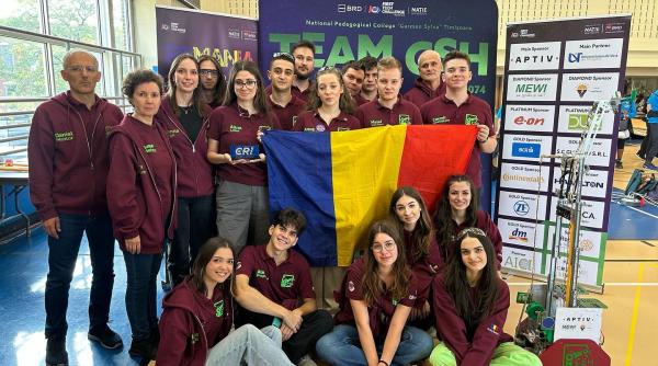 Din nou campioni mondiali la robotică! Elevii români, recunoscuți ca unii dintre cei mai puternici adversari într-un concurs internațional din SUA - FOTO