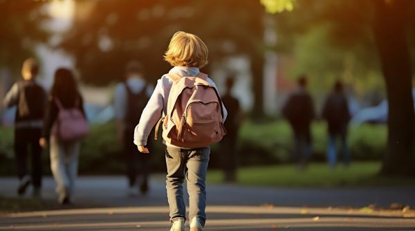 Aceasta este vârsta la care un copil poate începe să meargă singur la școală: Academia Americană de Pediatrie a actualizat recomandările 