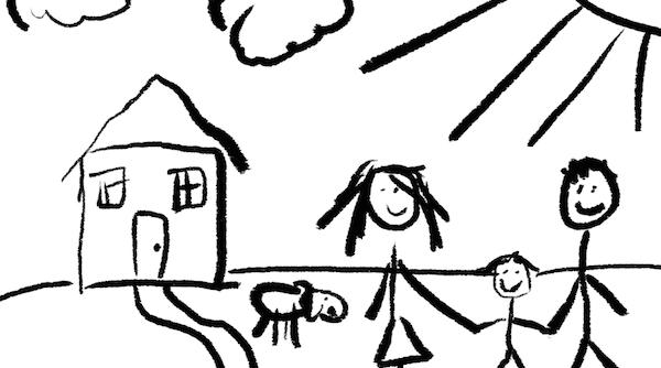 Ce înseamnă culoarea neagră în desenele copiilor