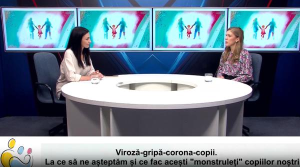 Dr. Ilinca Tranulis vine la Părinți Prezenți să dezvăluie secretele „luptei” cu „monstruleții” din sezonul rece. La ce să ne așteptăm și ce fac aceste virusuri copiilor? VIDEO