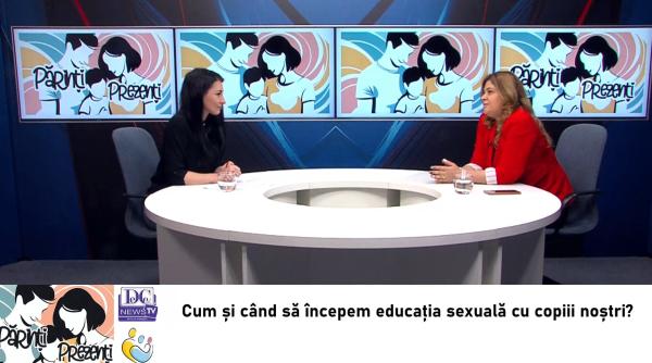 Psihosexologul Mona Spânu, la Părinți Prezenți! Cum și când să începem educația sexuală cu copiii noștri? / VIDEO