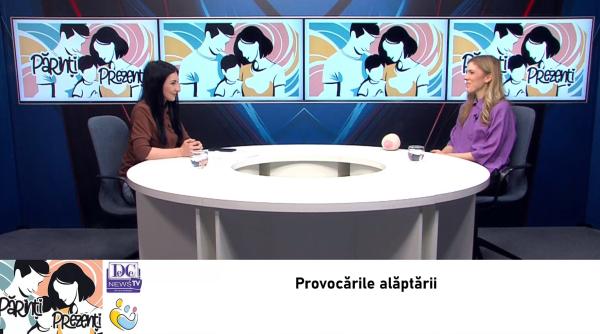 Dr. Ilinca Tranulis, la Părinți Prezenți! Cum pot depăși mamele provocările alăptării cu succes și cum îi implicăm și pe tătici? / VIDEO