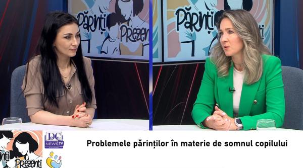 Diana Rațiu, la Părinți Prezenți! Adormirea copiilor se învață! De la provocare, la reușită / VIDEO