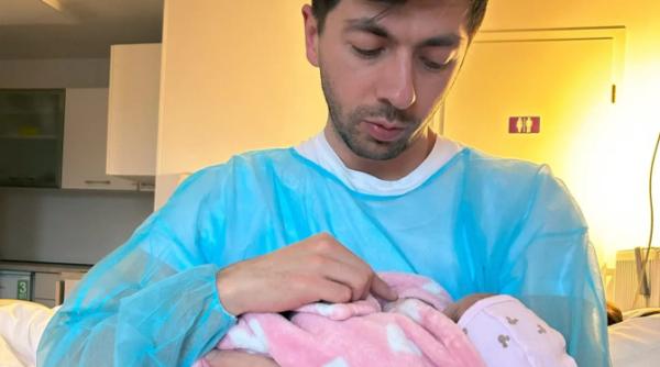 Mircea Bravo a devenit tată