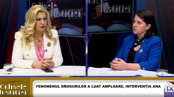 Șefa Agenției Naționale Antidrog, Ramona Dabija, la Culisele Justiției cu Laura Duță