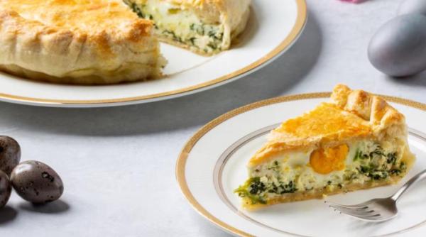 Tort de Paște cu spanac și parmezan: Rețeta de făcut împreună cu copiii