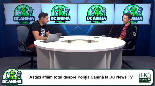 Robert Dorobanțu, despre Poliție Canină, la DC Anima / VIDEO