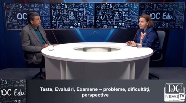 Conf. univ. dr. Firuța Tacea, invitata prof. univ. dr. Sorin Ivan, la DC Edu