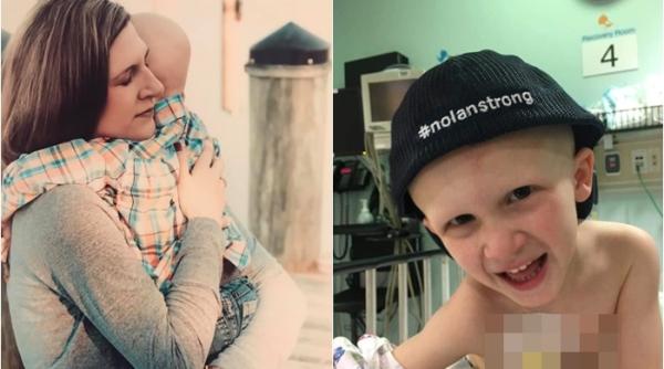 „Mă duc în Rai! Mă joc până vei veni și tu!” Conversația dureroasă dintre o mamă și fiul ei de 4 ani, înainte să fie răpus de cancer