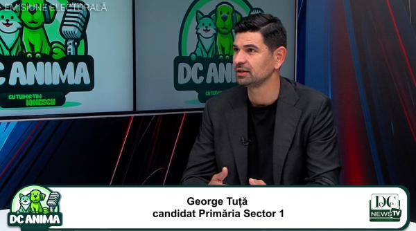 George Tuță, candidat la Primăria Sectorului 1, la DC Anima