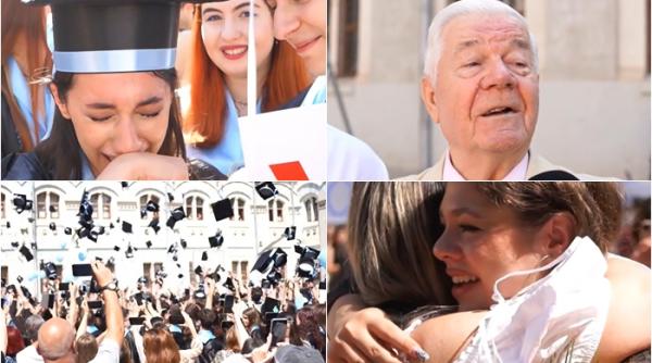 146.000 de absolvenți de clasa a XII-a și-au luat la revedere de la profesori și colegi. Mesajul emoționant al unui bunic: „E o generație de aur!”