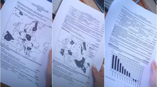 BAC 2024. Se întâmplă din nou: Subiectele la Geografie, fotografiate și „scurse” pe internet!