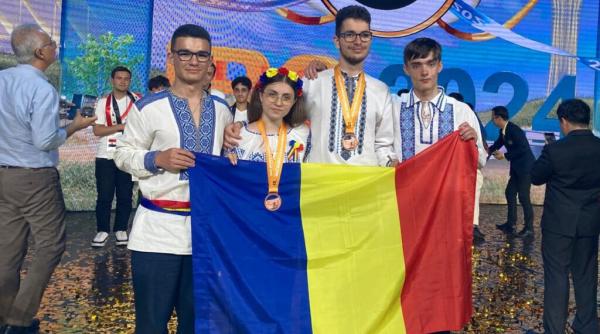 Medalii de bronz și o mențiune pentru elevii români la Olimpiada Internațională de Biologie din Kazahstan
