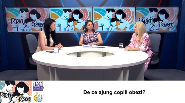 Obezitatea infantilă | O nouă „epidemie”. Psihologul Renata Iancu și consilierul nutriționist Anca Cooney Soare, la Părinți Prezenți / VIDEO