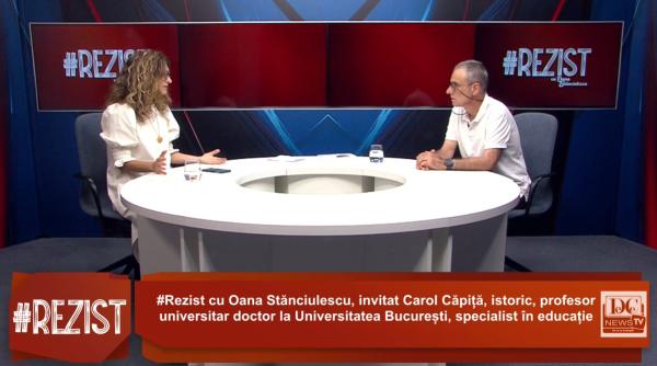 Prof. univ. dr. Carol Căpiță, invitat la #Rezist cu Oana Stănciulescu 
