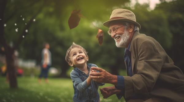 De ce este importantă relația dintre bunici și nepoți?