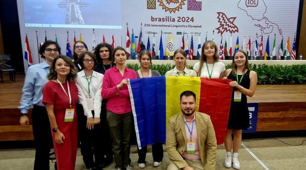 Elevii români, succes remarcabil la Olimpiada Internațională de Lingvistică din Brazilia: O medalie de aur, trei de argint și una de bronz!