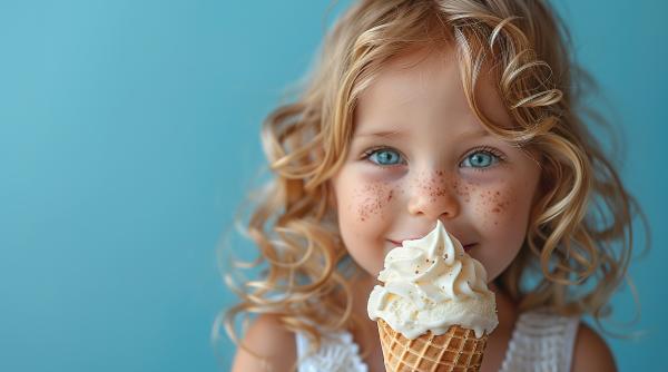 De la ce vârstă poate un copil să mănânce înghețată?