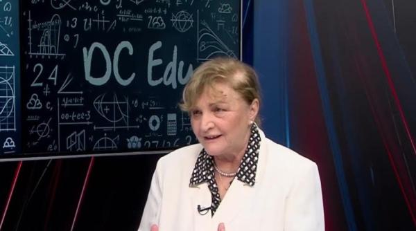 Prof. univ. dr. ing. Doina Banciu, Președintele Academiei Oamenilor de Știință din România, la DC Edu