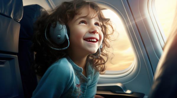 Modul înduioșător în care pasagerii unui avion au reacționat când o fetiță de 2 ani și-a pierdut răbdarea în timpul unei întârzieri lungi a zborului 