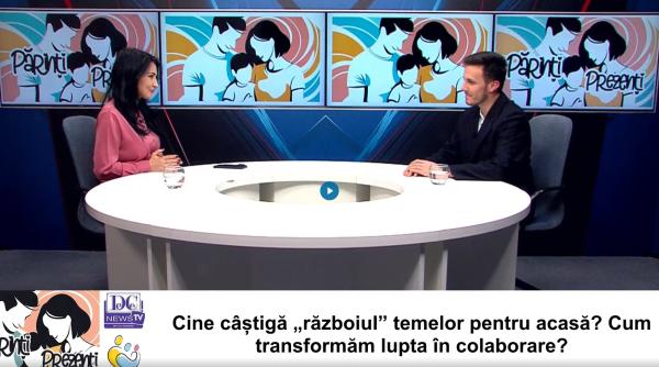 Cine câștigă „războiul” temelor pentru acasă? Cum transformăm lupta în colaborare? Petruț Rizea vine cu răspunsurile, la Părinți Prezenți / VIDEO