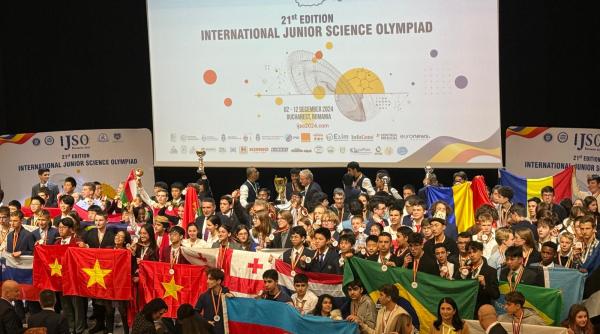 România strălucește la Olimpiada Internațională de Științe pentru Juniori 2024, cu două medalii de aur și cinci de argint