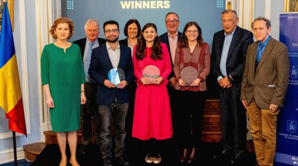 Șase doctoranzi români din Regatul Unit, recompensați de Ambasada României pentru excelență în cercetare