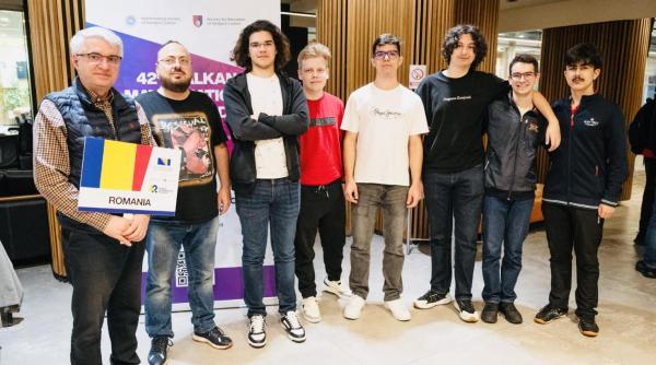  România, pe primul loc la Olimpiada Balcanică de Matematică 2025! Patru medalii de aur și două de argint pentru echipa noastră