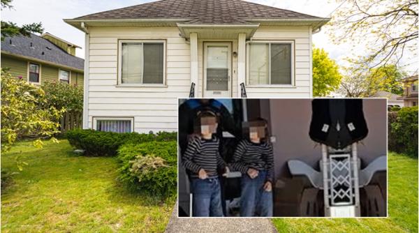 „Au țipat când au ieșit afară!” Trei copii, ținuți închiși în casă de peste 3 ani de părinți, din cauza fricii de COVID-19! Trăiau în pijamale, cu măști și scutece