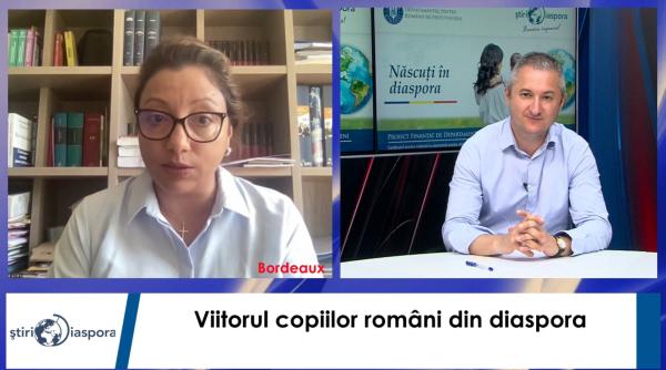 Claudia Puiu-Barraud, specialistă în politici publice și educaționale, este invitata lui Flaviu Predescu, la Născuți în diaspora / VIDEO
