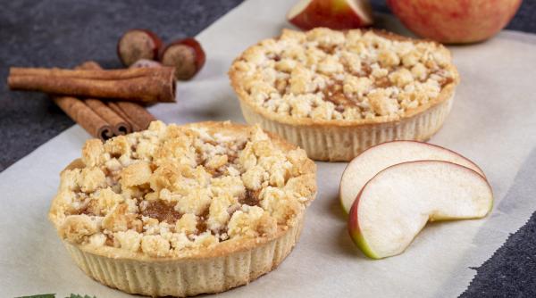 Desertul perfect de făcut împreună cu copiii: Crumble cu mere