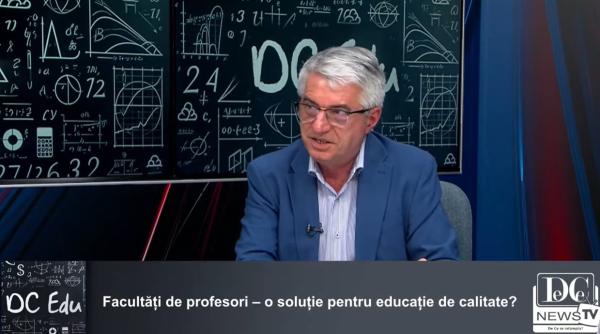 Cătălin Gherghe, coordonatorul Lotului Olimpic de Matematică, la DC Edu / VIDEO