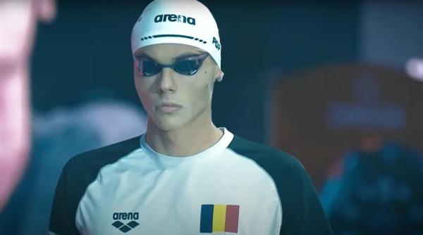 David Popovici, lăudat de presa internațională: „Revenire supersonică”