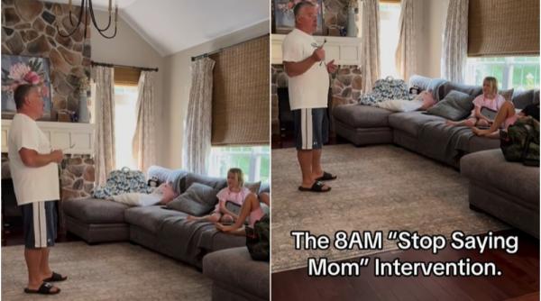 Un tată a pus punct obiceiului copiilor de a o chema doar pe mamă: Reacția lui a devenit o lecție de parenting virală / VIDEO