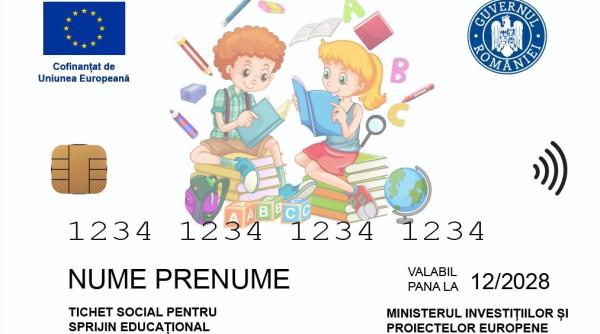 Aproape 500.000 de elevi primesc carduri educaționale cu 500 de lei